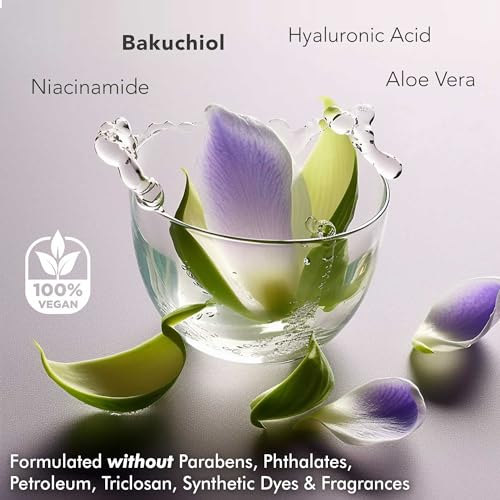 Anti Aging Face Moisturizer for Women - Made with Natural & Organic Ingredients Bakuchiol, Retinol Alternative, Hydrating Face Moisturizer Wrinkle Cream for Face, Anti Wrinkle Face Cream for Women
