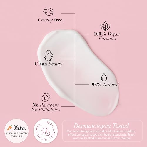 Collagen & Retinol Face Cream - Dermatologist Tested Korean Anti-Aging Moisturizer for Smoothing & Firming - Premium Formula for Wrinkle Care & Skin Rejuvenation - 1.67 fl oz