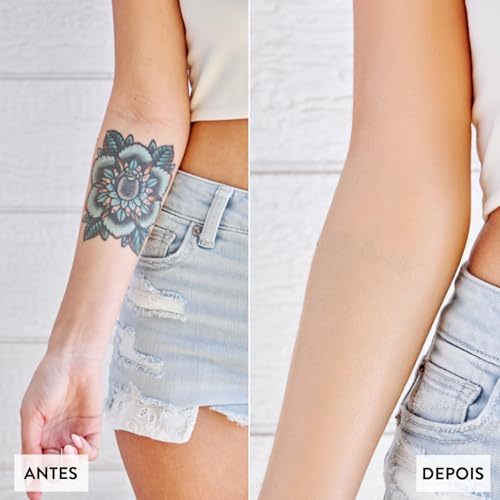 Best Bronze Bombshell Body Makeup - Tattoo Cover Up Makeup & Body Foundation Waterproof - Tattoo Concealer Waterproof for Scars, Varicose Veins Cover Up & Leg Foundation (NC18 Beige)
