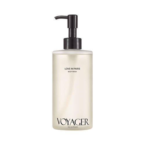Pobam VOYAGER Foaming Body Wash with Pump, Non-stripping, Nourishing & Deep Hydration Cleanse. 10.14 Fl. Oz./300ml (Rose)