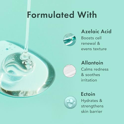 Rael Microcrystal Serum, Miracle Clear PM 2000 ? Azelaic Acid for Face, Pore Minimizer, Hydration, Korean Skin Care (1.08 fl oz)