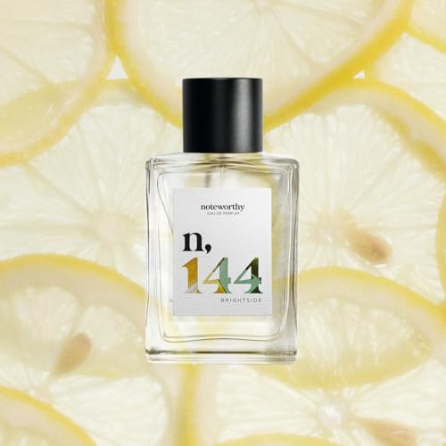 Noteworthy n,144 Brightside Eau De Parfum ? Citrus, Vanilla | Sophisticated, Warm Fragrance for Any Occasion | Long-lasting Unisex Perfume for Women & Men (100ml)