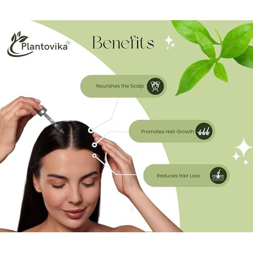 Rosemary Oil for Hair Growth, Enriched with Jojoba, Castor, Argan, Peppermint & Lavender Oils, Scalp & Hair Strengthening Treatment, 1.69 oz