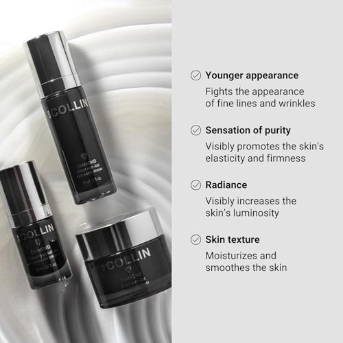 G.M. COLLIN Diamond Eye Contour | Anti-Aging Cream for the Appearance of Fine Lines, Wrinkles, and Puffiness | Clarifying Eye Moisturizer