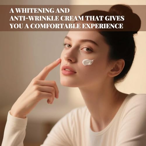 JAAN 1.76 FLOZ Brightening & Anti-Aging Face Cream, Korean Whitening Cream, Wrinkle Cream for Women, Firming Face, KFDA-Certified with Centella Moisturizer, 50ml