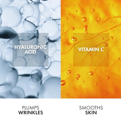 Vichy LiftActiv H.A. Anti-Wrinkle Firming Cream, Anti Aging Face Cream With Vitamin C & Hyaluronic Acid, Smoothing & Firming For Wrinkles, Visibly Plumps Skin & Improves Radiance