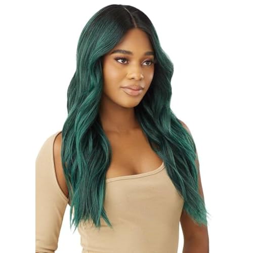 Outre Lace Front Wig - Melted Hairline - Caroline (DR PINK OPAL)