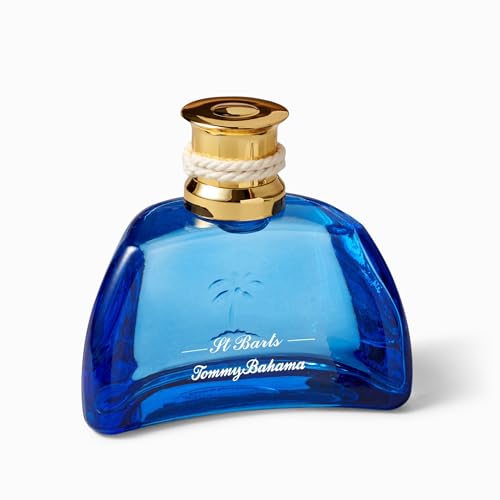 Tommy Bahama St. Barts Men Eau De Cologne for Men, Notes of Sparkling Lime, Guava Nectar, Vanilla, Palm Wood, Refreshing Island-Inspired Scent, Long-Lasting Fragrance