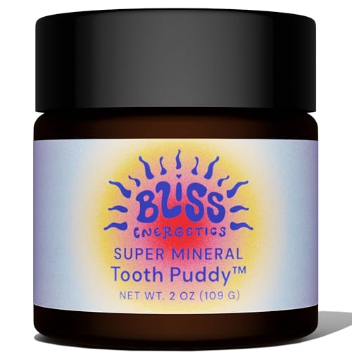 Bliss Energetics Remineralizing Tooth Puddy | Fluoride-Free with Hydroxyapatite | Remineralization | All Natural Ingredients & Preservative Free | Mineral-Rich Spot Treatment 2oz
