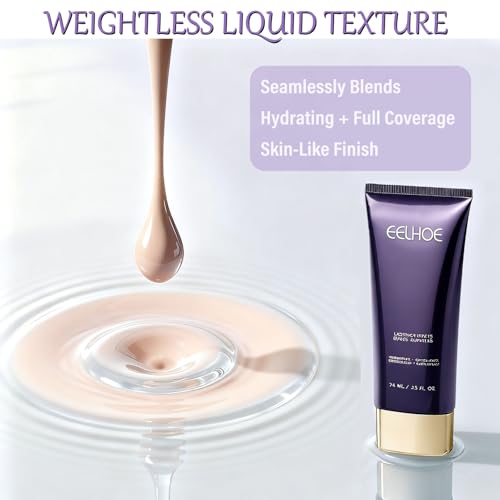 Body Coverage Perfector Waterproof, Body Perfector Skin Full Coverage, Body Makeup Waterproof No Transfer for Leg, Tattoo & Scar Cover-Up Makeup Long?Lasting 2.5oz(Lvory)