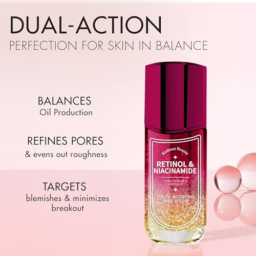 Retinol Serum for Face with Niacinamide ? Dermatologist Tested, Anti-Aging, Korean Skin Care ? Smooths Texture, Reduces Redness, Calms Sensitivity ? Clean Vegan Formula ? 1.69 fl oz