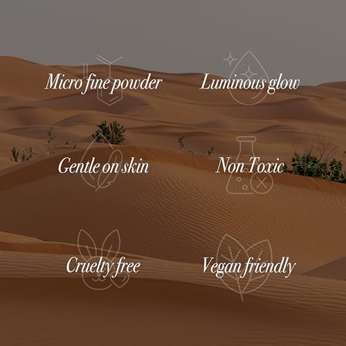 SECRET OF PHARAOH Egyptian Diamond Glitter Mist - Gold 2.37fl.oz | Hair, Face & Body Spray | Long-Lasting Quick-Dry Shimmer for Festivals, Raves, Clothes & Travel Essentials