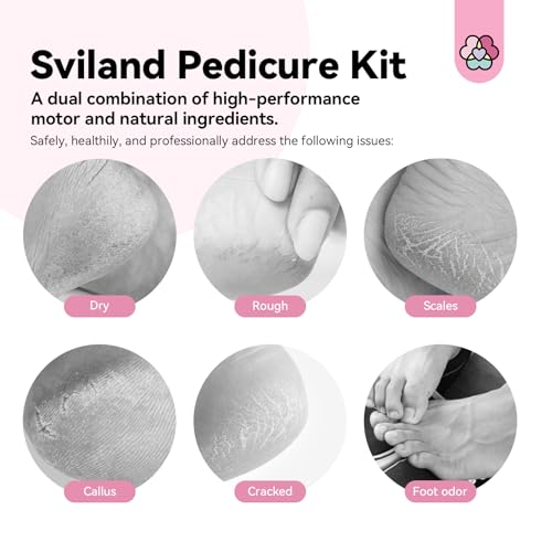 SAVILAND 2024 Electric Feet Callus Remover with Ultra-Repair Foot Cream 120 g: Rechargeable Portable Electric Callus Remover for Feet Professional Pedicure Care Kit for Cracked Dead Skin