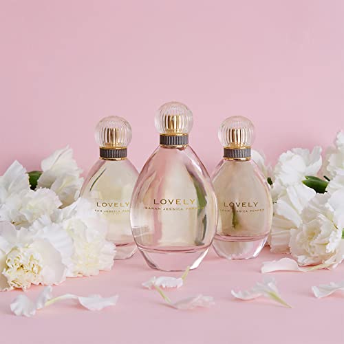 Lovely By SJP EDP Spray For Women - Classically Charming, Ultra-Glamorous Scent - Silky White Amber Fragrance With Powdery, Intimate Notes - Citrus, Lavender, And Musk - 1 Oz