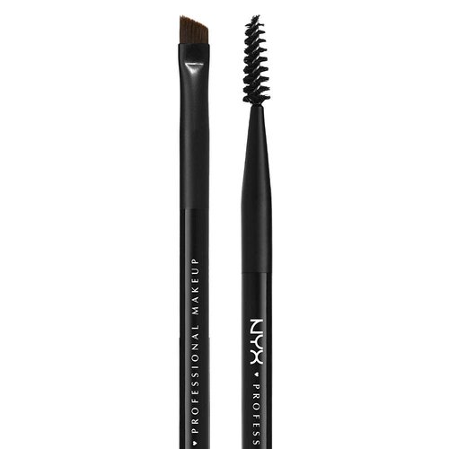 NYX PROFESSIONAL MAKEUP Pro Dual Brow Brush (Pack of 2)