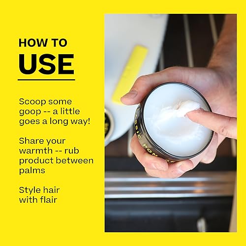 BYRD Hairdo Products Classic Pomade 2-Pack - Strong Hold, High Shine Finish, Add Flexible Texture to All Hair Types, 3.35 Oz Each (Two Pack) - Pomade for Men