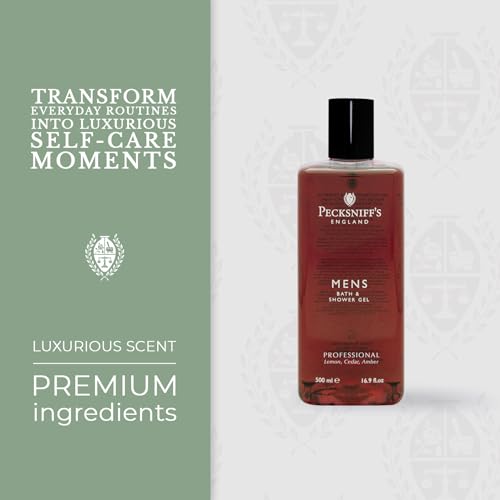 Pecksniff's 500ml Bath & Shower Gel (MENS) Professional
