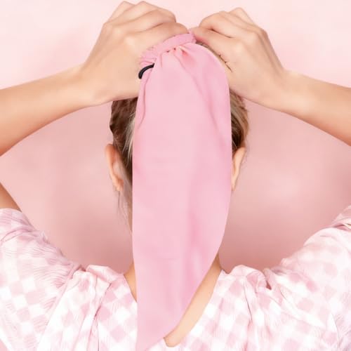Waterproof Hair Sleeve for Long Hair, Crown Washing Shower Cap Ponytail,Waterproof Hair Sleeve Reusable Ponytail Bathing Hat, A Quick Root Refresh Shower Hair Wash Accessory for Your Pony Tail (1 PCS)