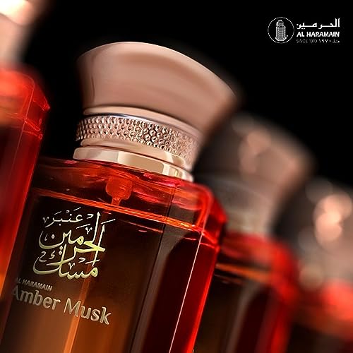 Al Haramain Amber Musk Eau De Parfum Spray, 3,4 Ounce (Unisex)