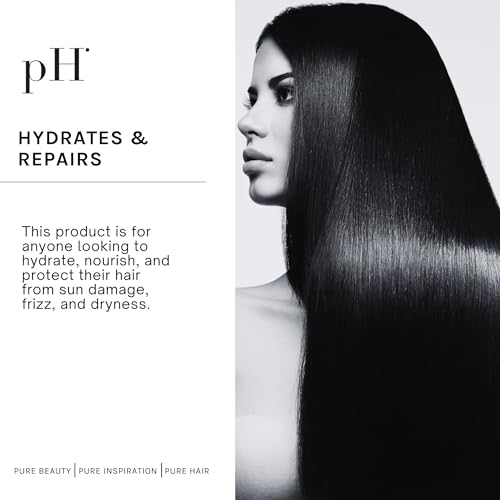 pH PURE HAIR Laboratories Ultimate Summer Hair Care Essentials: Shampoo Conditioner & Anti-Frizz Oil for Sun, Salt & Chlorine, Hydrates & Repairs with Aloe Vera & Tulip Extract (8.45+8.45+3.38 fl oz)