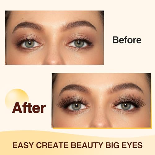 QUEWEL Lash Clusters Kit, 156 PCS Eyelash Clusters Kit D Curl Cluster Lahses Kit Include Mix10-18mm Lash Clusters Lash Bond and Seal Lash Tweezers Lash Cluster Glue Remover(QUBM-MIX10-18)