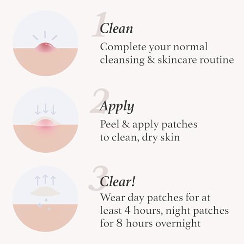 Julep Patch Me Up Waterproof Pimple Patches for Face ? 72 Hydrocolloid Clear Acne Patches with Tea Tree Oil, Ultra-Thin Acne Stickers, Reduces Blemishes & Scarring ? 48 8mm & 24 12mm Patches
