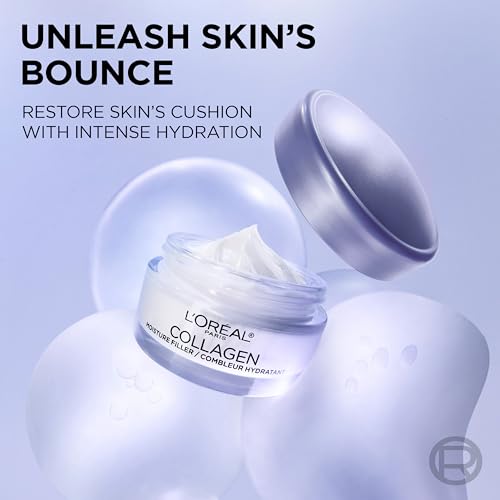L¡¯Oreal Paris Collagen Daily Face Moisturizer, Anti Aging Face Cream to Reduce Wrinkles and Provide Intense Hydration, 1.7 oz