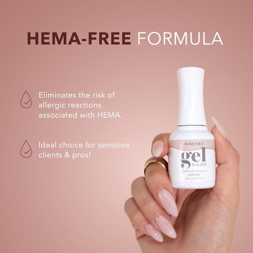 KIARA SKY Hema-Free 8 Color Nail Builder Gel Bundle