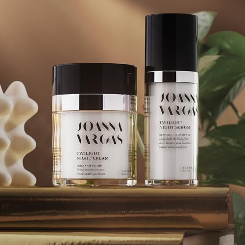 Joanna Vargas Twilight Night Cream - Night Time Face Moisturizer With Epidermal Growth Factors, Seed Oil Complex, & Hyaluronic Acid - Face Cream that Plumps & Smoothes For Supple-looking Skin - 50 ml