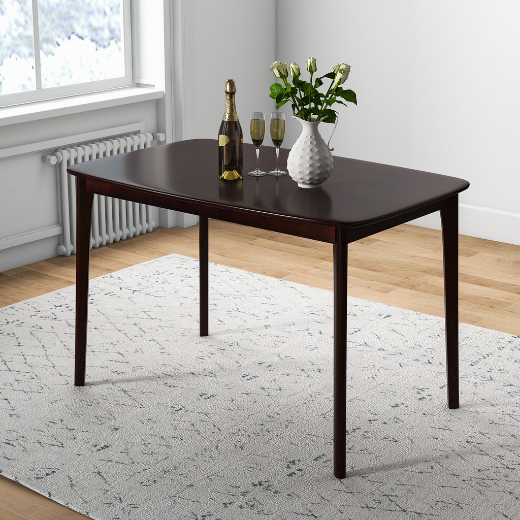 48 Inch Solid Wood Dining Table, Espresso