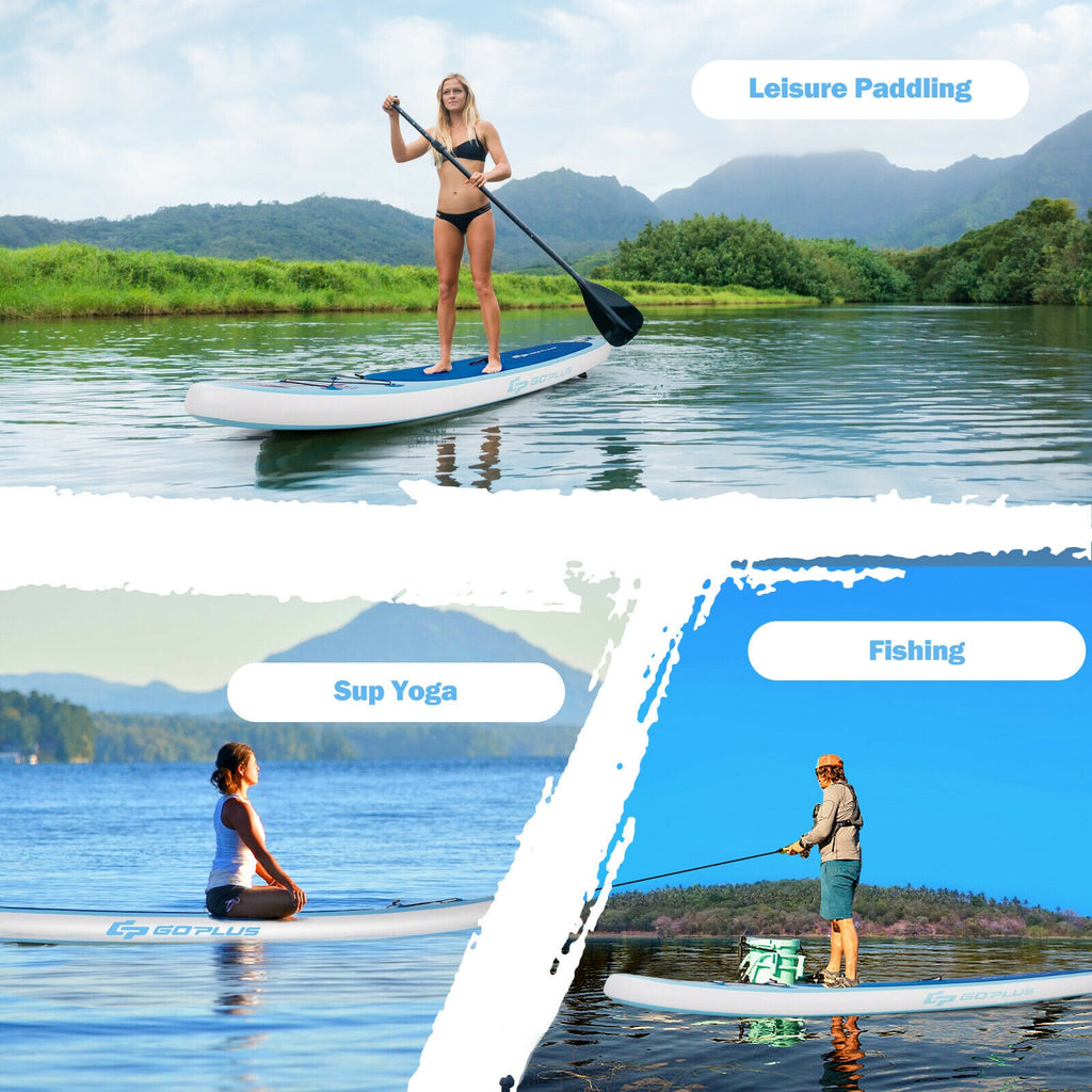 Inflatable Stand Up Paddle Board with Adjustable Paddle Pump - Lightweight Body Board