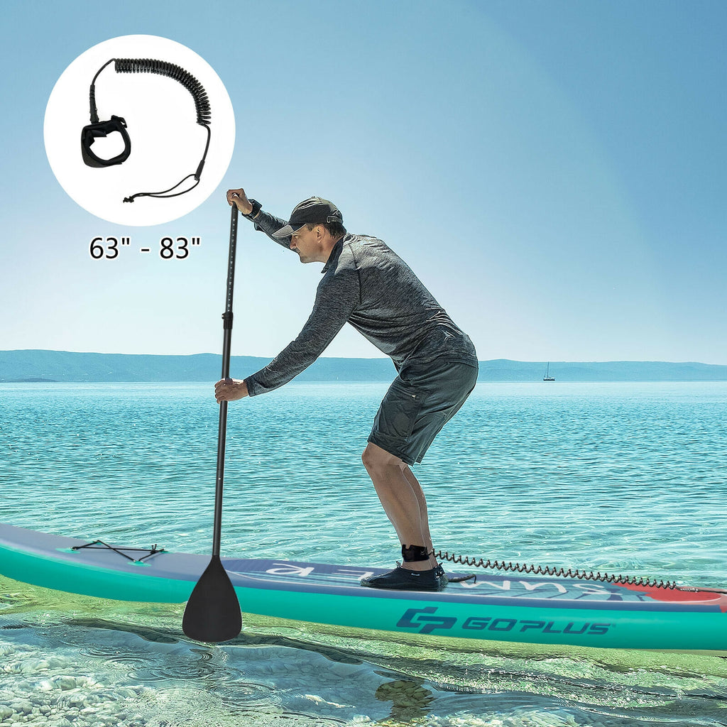 Lightweight 10ft Inflatable Stand Up Paddle Board with Backpack Leash & Aluminum Paddle - M