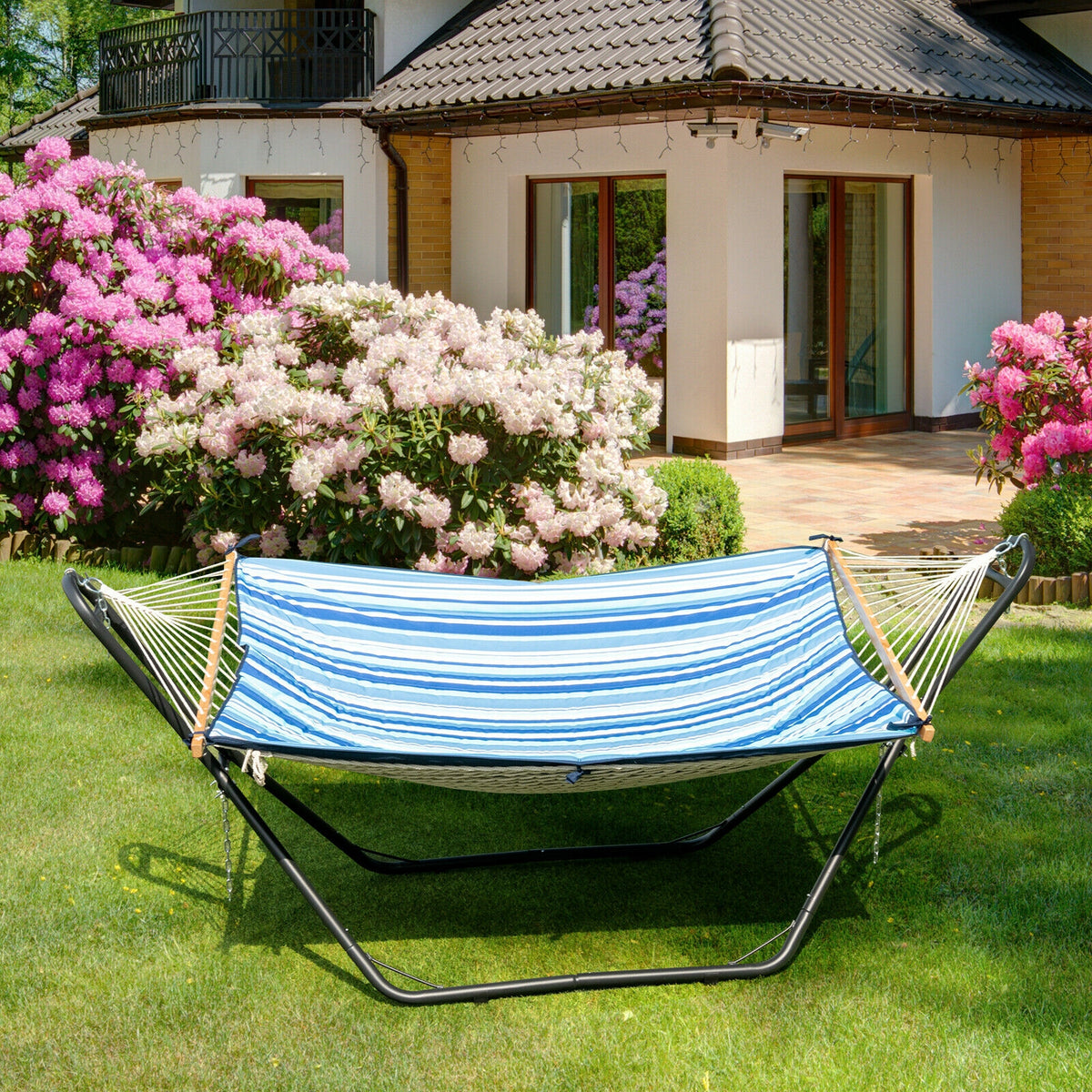 Indoor and Outdoor Hammock Frame Heavy Steel Hanging Hooks