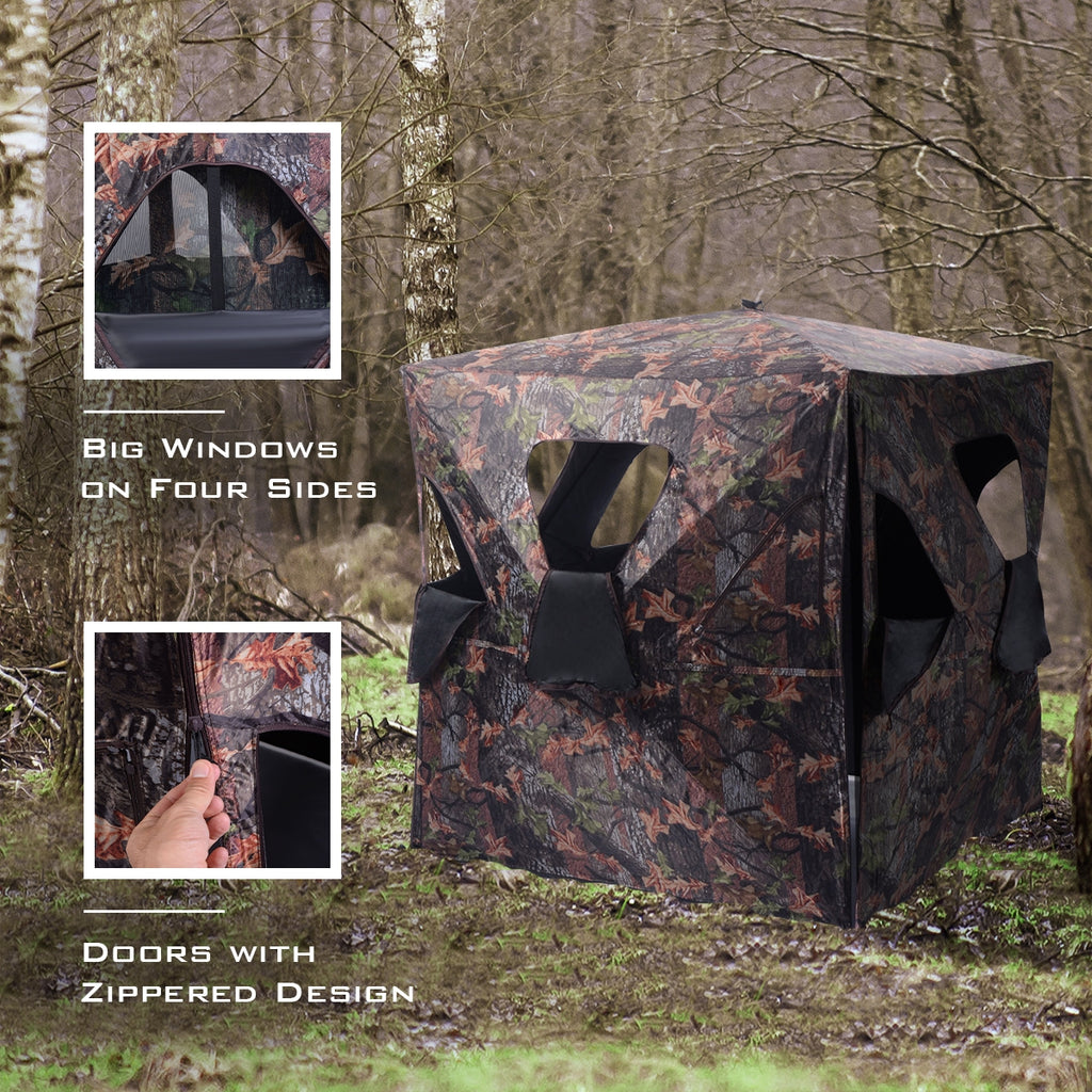 Portable Pop-Up Hunting Blind with 360° View - Style 1