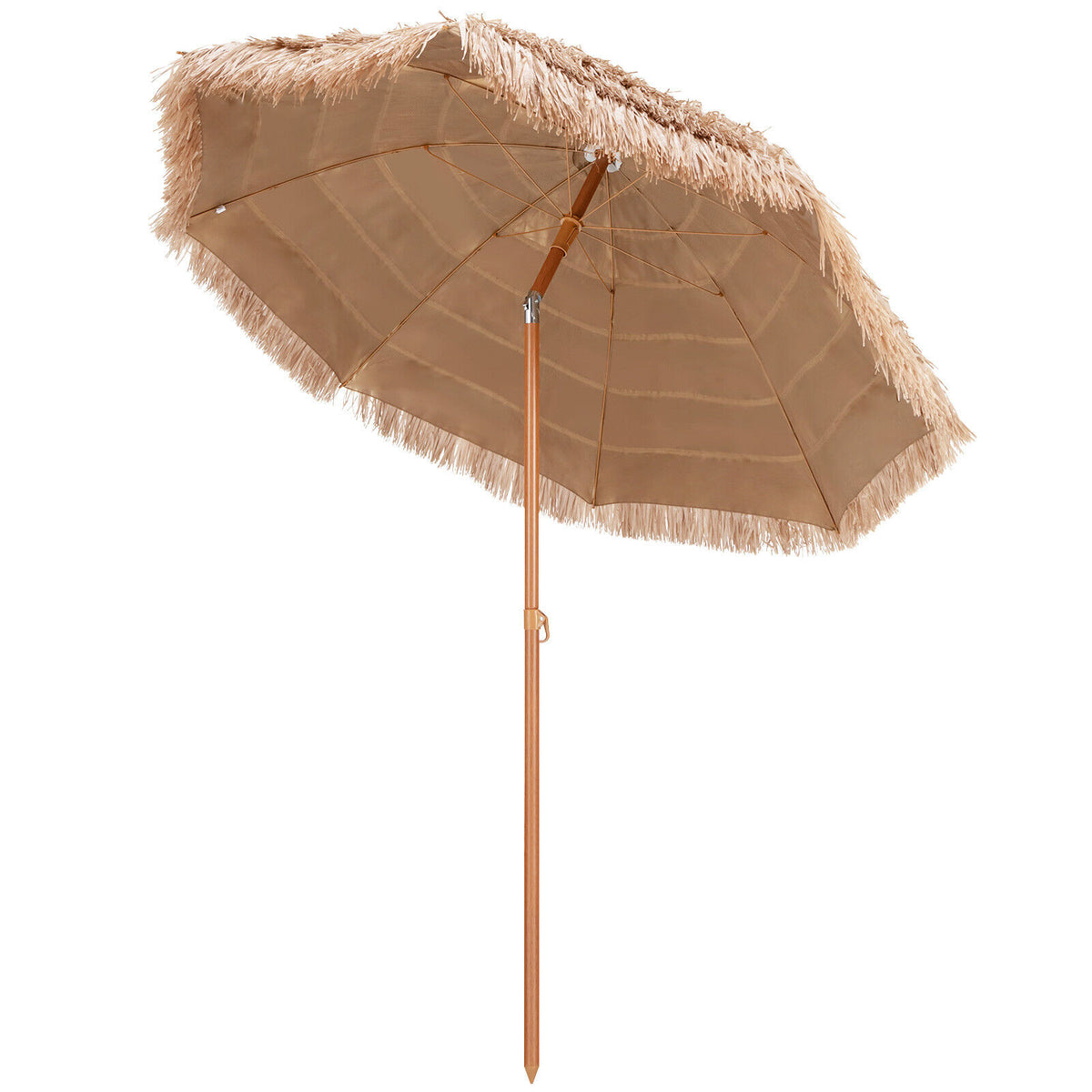 7.2 Feet Tiki Thatched Patio Umbrella - Hawaiian Style