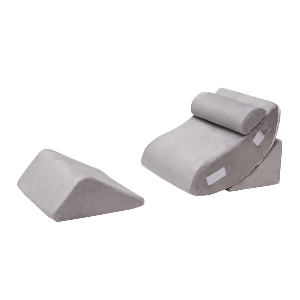 6-Piece Orthopedic Bed Wedge Pillow Set, Gray