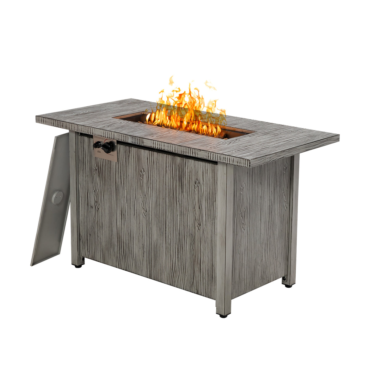 42 Inch Fire Pit Table 50000 BTU - Ore Powder Tabletop