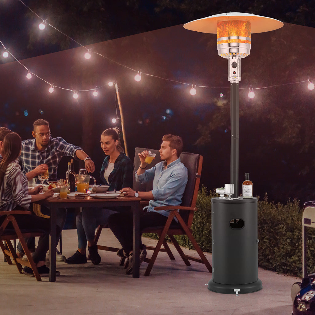 48000 BTU Propane Patio Heater with Round Table Design