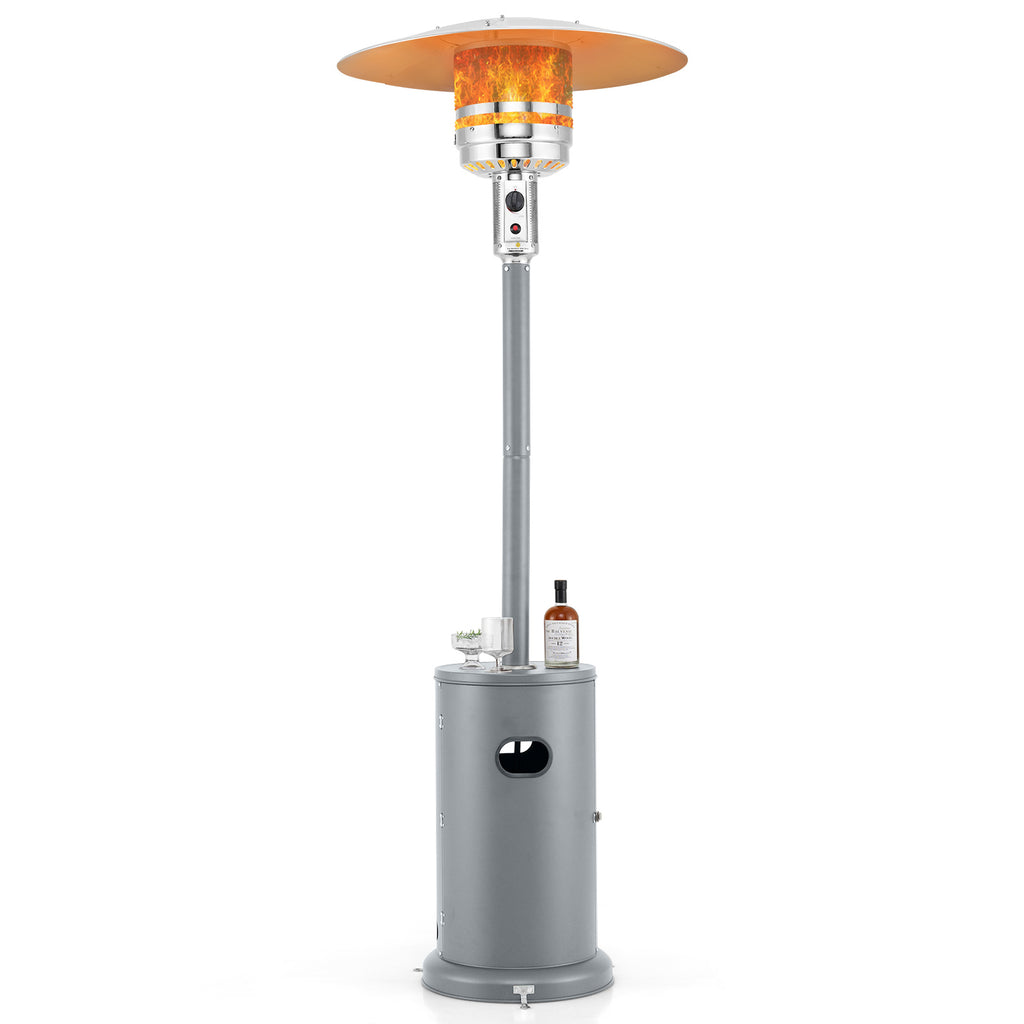 48000 BTU Propane Patio Heater with Round Table Design