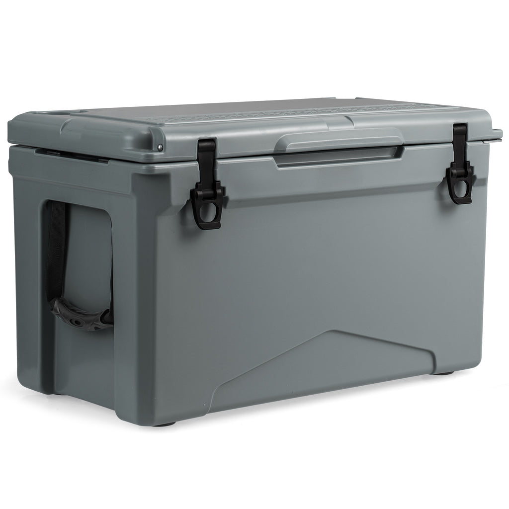 50 QT Rotomolded Cooler Insulated Portable Ice Chest with Integrated