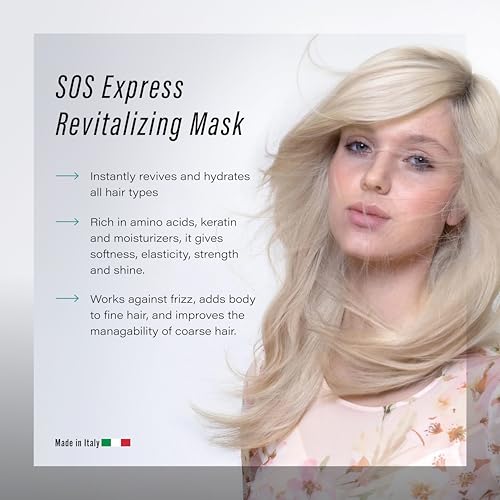 SOS Express Deep Conditioner Hair Mask, Moisturizing Conditioner, Hair Masque, 250mL