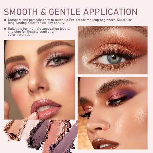 2 PCS Plum Eyeshadow Stick, 2-in-1 Eyeliner & Eyeshadow, Shadow Liner Duo Plum, Waterproof, Smooth, Easy to Color, Eye Shadow Crayon for Effortless Smoky & Natural Eye Makeup