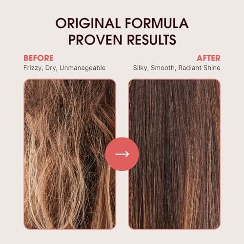 One 'N Only Argan Oil Hair Treatment - Lightweight & Hydrating Hair Oil for Natural, Wigs & Extensions - Shine Enhancing, Heat Protectant & Frizz Control (8 oz)