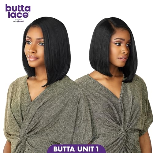 Sensationnel Butta Lace Wigs - Unit 1 Extra Wide 5 Inch Deep Parting Synthetic Preplucked Hairline Glueless Lacefront (613 BLONDE)