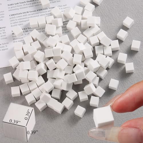 Soft Sponges with Grabbing Pen for Ombre and Aura Nail Art with Brush, Professional Manicure Nail Art Tools Accessories Supplies, 100 Pieces