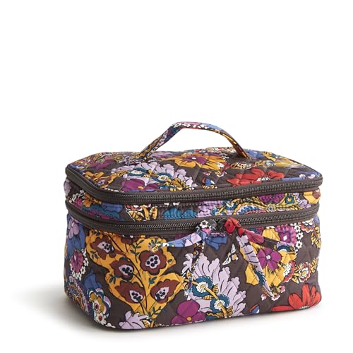 Vera Bradley Brush Up Cosmetic Case - Premium Cotton