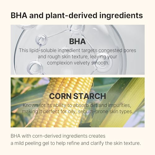 AVCA BHA Pore Cleansing Foam - Korean Facial Cleanser, Face Wash, Daily Dead Skin Care for All Skin type Facial Wash, Face Cleanser with BHA, Korea Skincare (200ml/6.76 fl.oz)