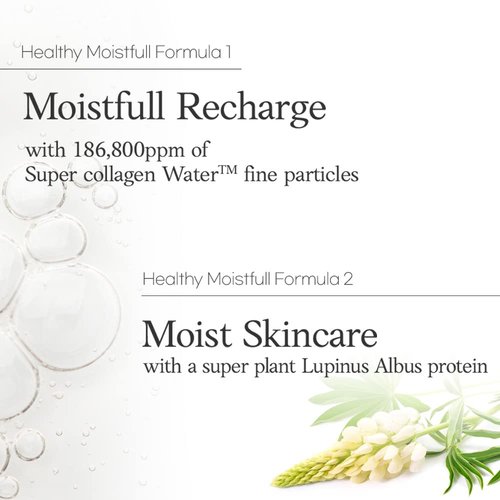 Etude Moistfull Collagen Facial Emulsion, Face Moisturizer, Super Collagen Water, Lupinus Albus Protein, Soft Milk Type Texture, Human Skin Patch Test Completed, Korean Skin Care, Beauty (6.08 Fl Oz)