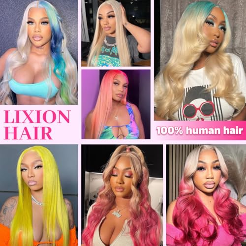 613 Bundles Human Hair 22 24 26 Inch Blonde straight bundles 100% Unprocessed 14A Grade Virgin Human Hair 3 Bundles 613 Straight Weave Extensions