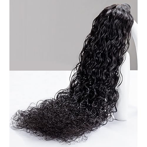 Raw Indian Human Hair Single Bundle,Triple Lifespan Than Regular Virgin Hair,In-Store Quality,Online Price! 100% Raw Indian Hair Bundles Water Wave Raw Hair Bundles 26 Inch